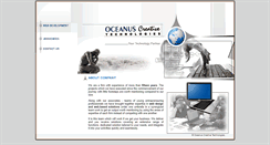 Desktop Screenshot of oceanuscreative.com